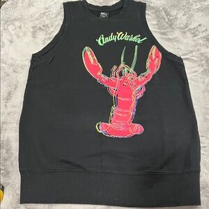 Andy Warhol x SPRZNY Lobster Womens VEST (Tank Top style) good condition